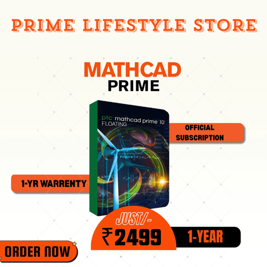 PTC Mathcad Prime 10 - Original Edu License - Prime Lifestyle Store