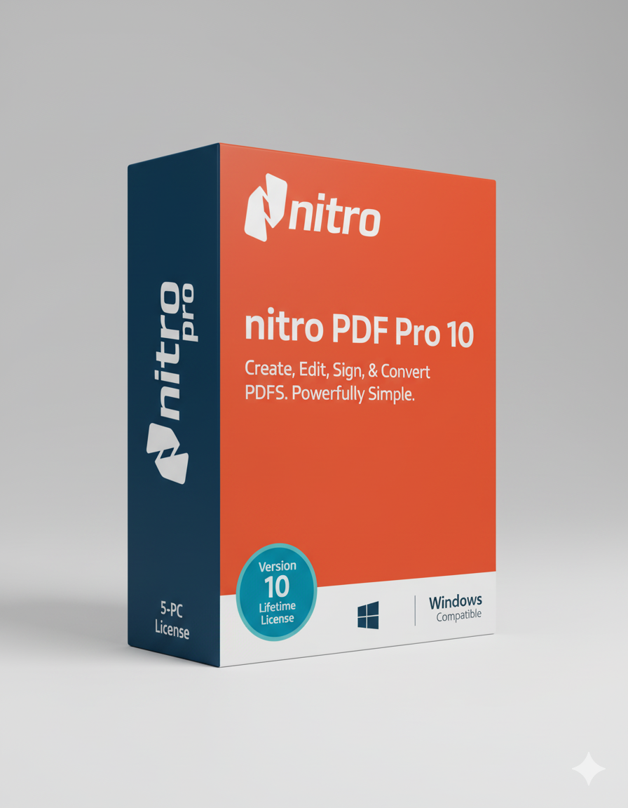 Nitro PDF Pro 10 - Geniune License