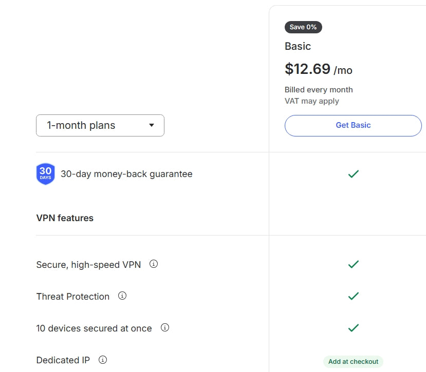 NordVPN Basic Plan - On Ur Mail